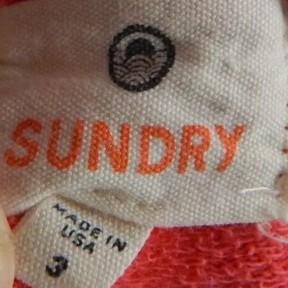 Sundry Red Heart Sweatshirt - Picture 3 of 4